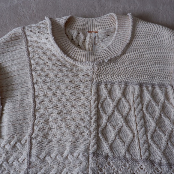 SOLD- FREE PEOPLE Take The Plunge Sweater Vest - Picture 4 of 9